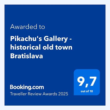 Pikachu'S Gallery - Historical Old Town Bratislava Dış mekan fotoğraf