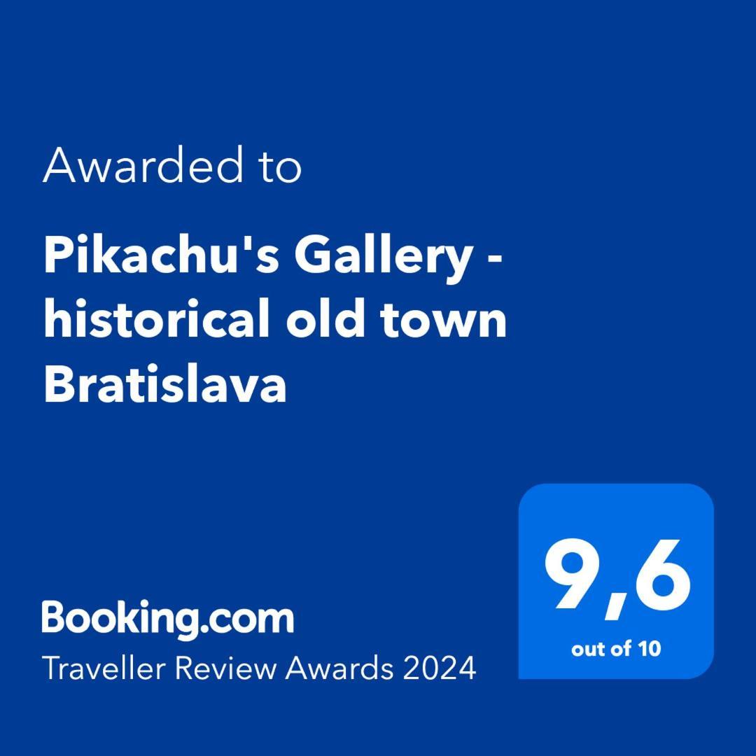 Pikachu'S Gallery - Historical Old Town Bratislava Dış mekan fotoğraf