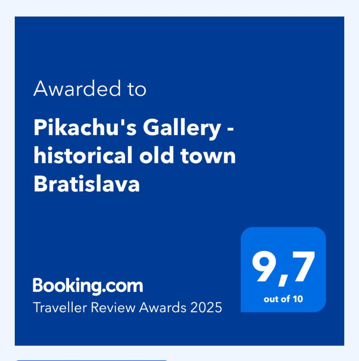 Pikachu'S Gallery - Historical Old Town Bratislava Dış mekan fotoğraf